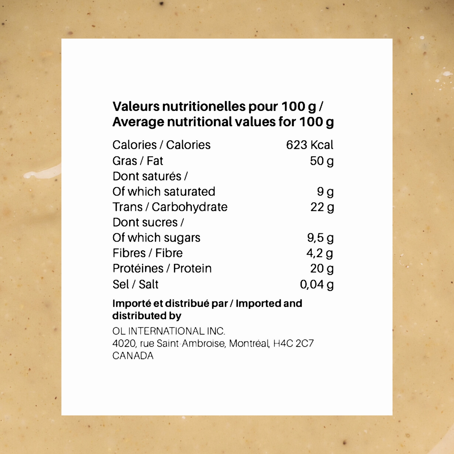 NUTTY BY NATURE - BEURRE DE NOIX DE CAJOU BIOLOGIQUE 250g