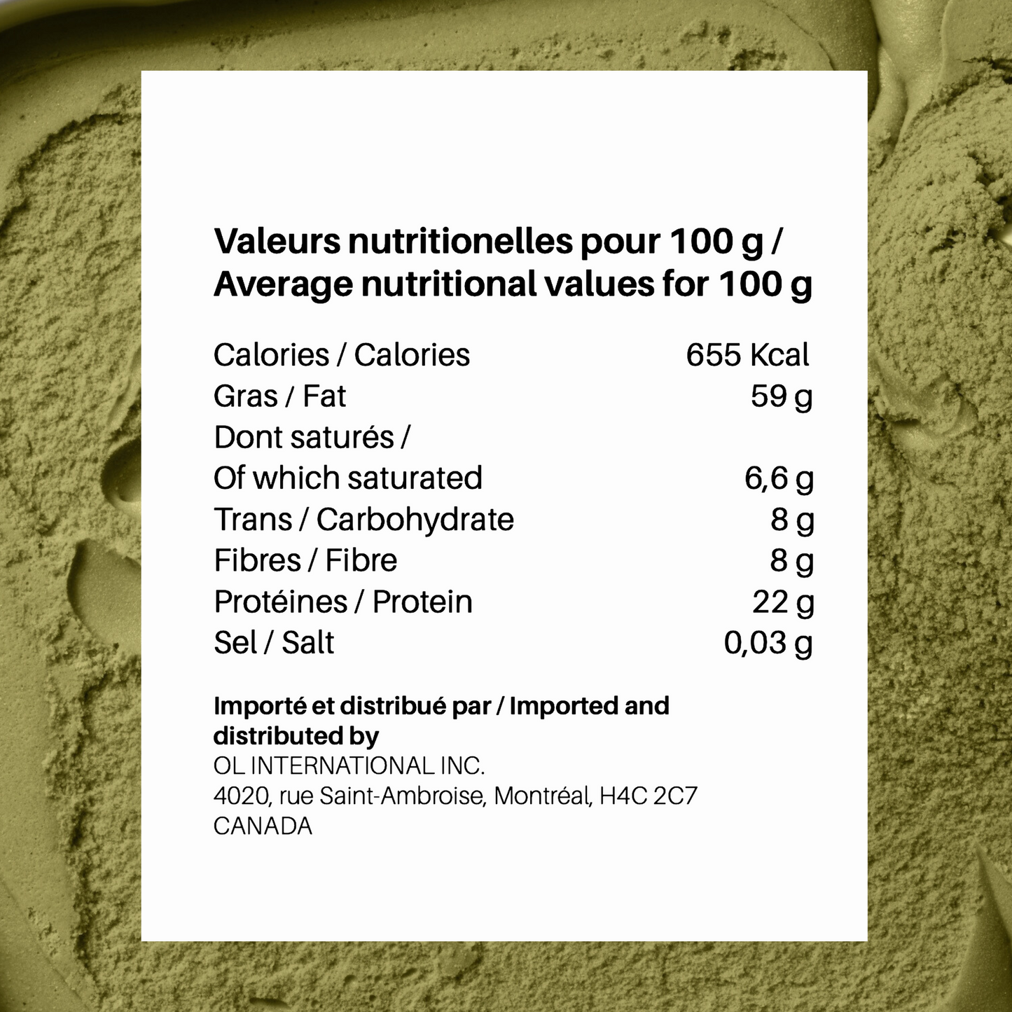 NUTTY BY NATURE - ORGANIC PISTACHIO BUTTER 100g