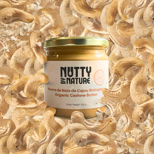 NUTTY BY NATURE - ORGANIC CASHEW BUTTER 250g