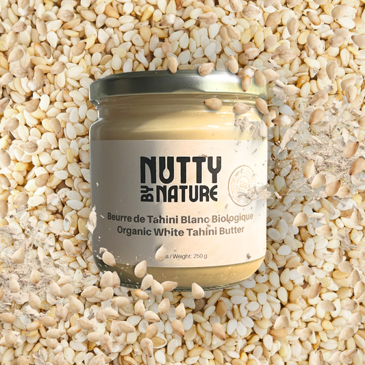 NUTTY BY NATURE - ORGANIC WHITE TAHINI BUTTER 250g