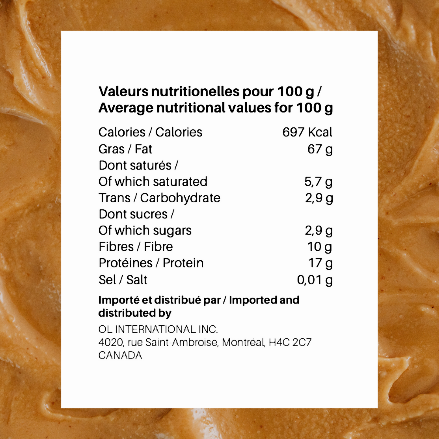NUTTY BY NATURE - ORGANIC HAZELNUT BUTTER 250g