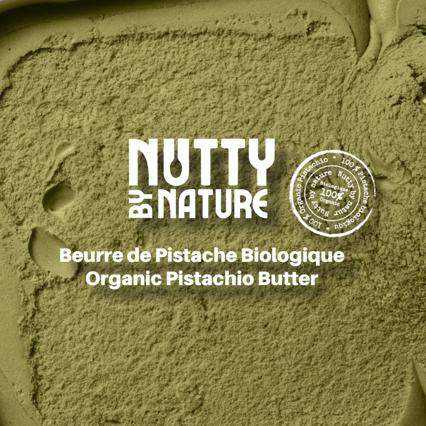 NUTTY BY NATURE - ORGANIC PISTACHIO BUTTER 100g